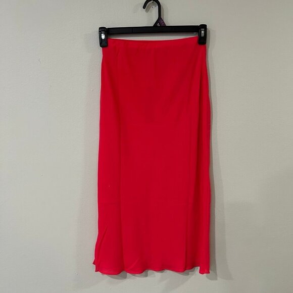 NWT Revolve Krisa Red Midi Skirt Women's Size Small - Picture 3 of 5